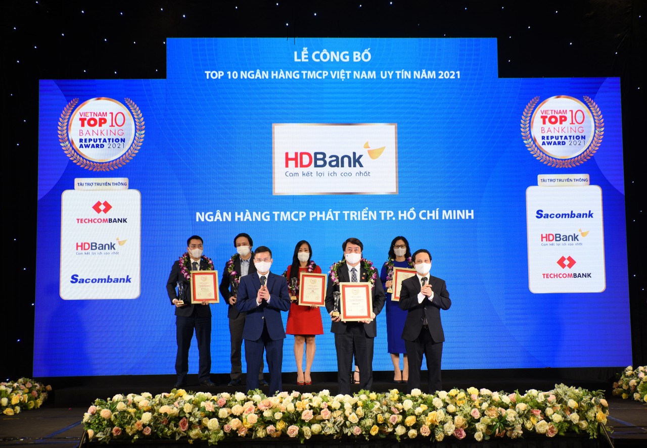 HDBank khẳng định vị thế top 5 ngân hàng uy tín nhất Việt Nam HDBank khẳng định vị thế top 5 ngân hàng uy tín nhất Việt Nam