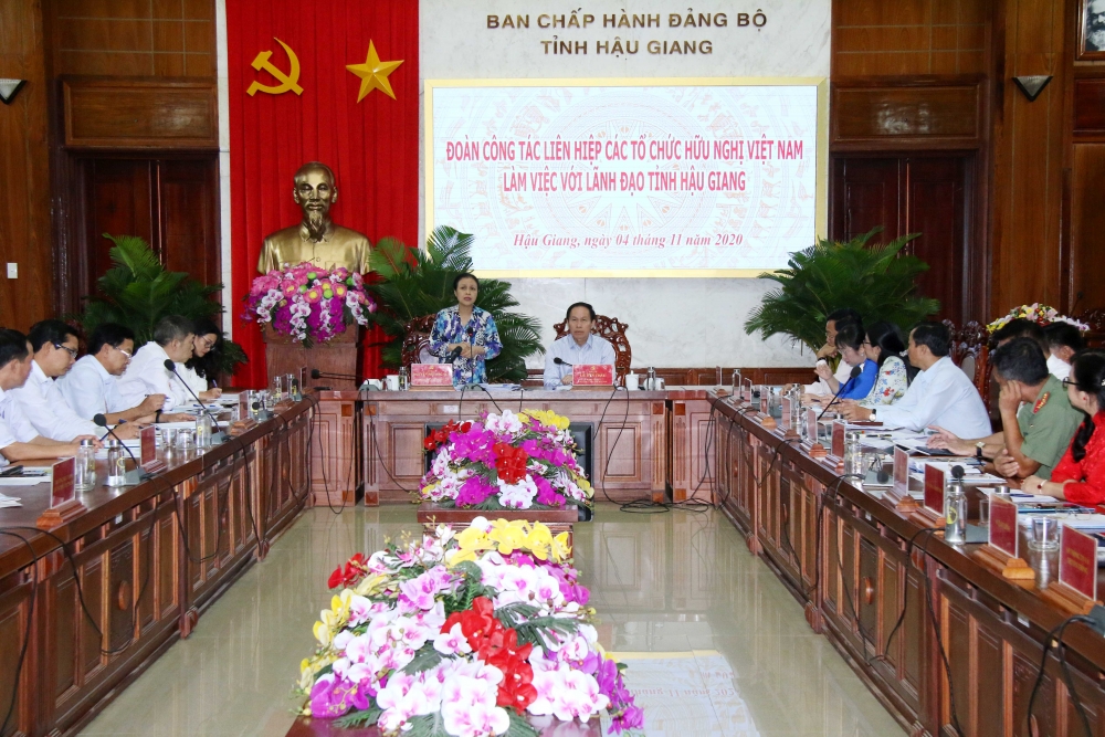 Hậu Giang: có hoạt động đối ngoại nhân dân phong phú Hậu Giang: có hoạt động đối ngoại nhân dân phong phú