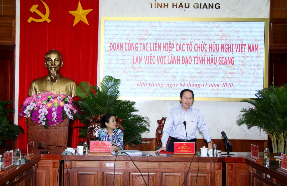 Hậu Giang: có hoạt động đối ngoại nhân dân phong phú Hậu Giang: có hoạt động đối ngoại nhân dân phong phú