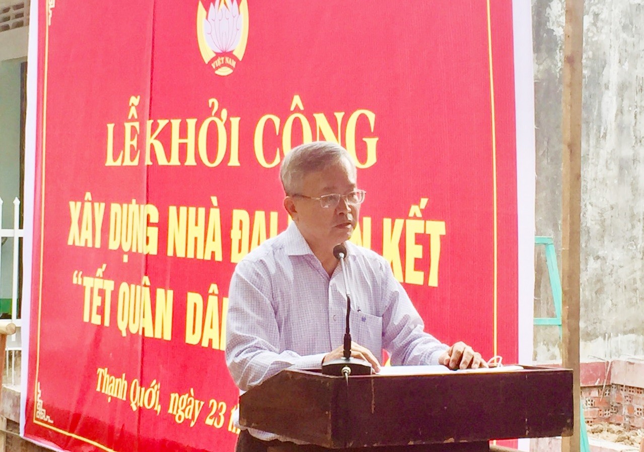Cần Thơ: Khởi công 30 nhà Đại đoàn kết cho người nghèo dịp Tết Quân - Dân 2022 Cần Thơ: Khởi công 30 nhà Đại đoàn kết cho người nghèo dịp Tết Quân - Dân 2022