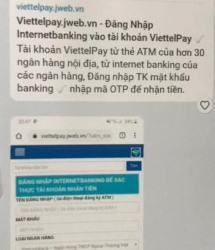 cong an tp ha noi canh bao gia mao viettelpay de lua dao chiem doat tai san