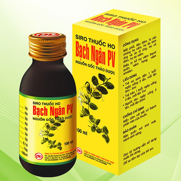 Thu hồi Siro thuốc ho Bạch Ngân và viên nén Captopril thu hoi siro thuoc ho bach ngan va vien nen captopril
