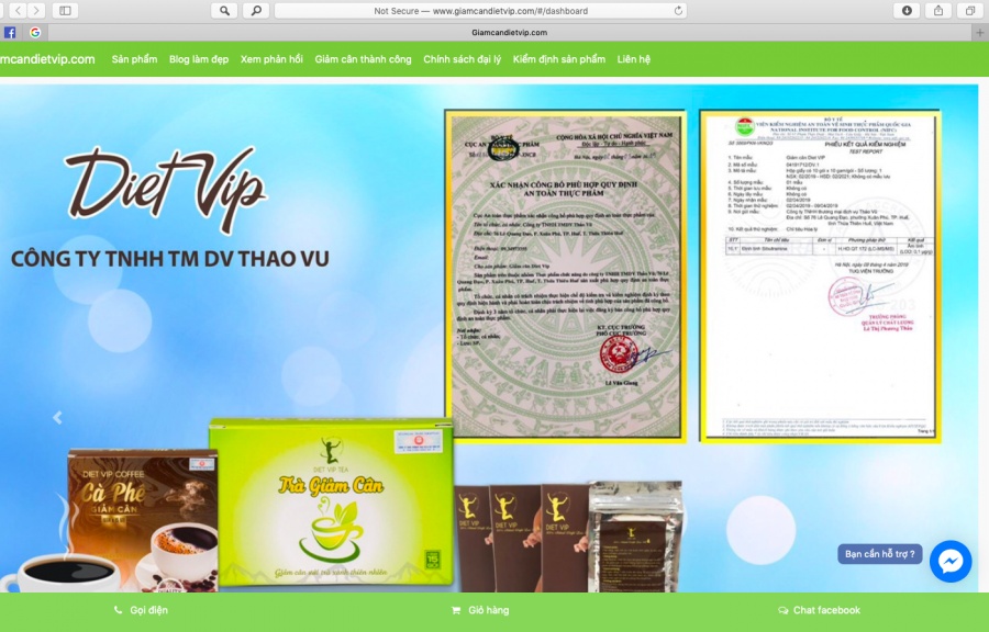 "Nữ doanh nhân thành đạt" nghi lập công ty ma bán giảm cân DIET VIP, dấu hiệu trốn thuế nu doanh nhan thanh dat nghi lap cong ty ma ban giam can diet vip dau hieu tron thue