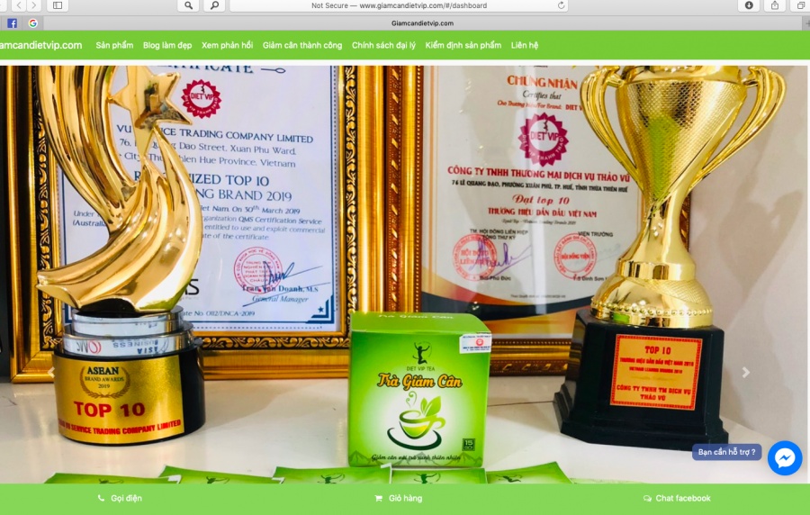 "Nữ doanh nhân thành đạt" nghi lập công ty ma bán giảm cân DIET VIP, dấu hiệu trốn thuế nu doanh nhan thanh dat nghi lap cong ty ma ban giam can diet vip dau hieu tron thue