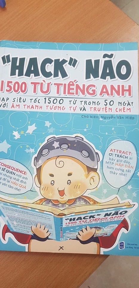 Sách Hack não 1500 từ Tiếng Anh khuyên "hẹn hò với đàn ông nhiều tiền" sach hack nao 1500 tu tieng anh khuyen hen ho voi dan ong nhieu tien