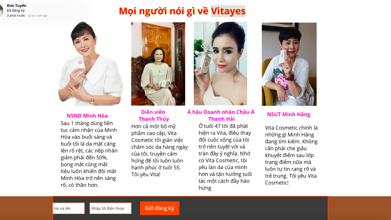 NSND Minh Hằng bức xúc vì bị thương hiệu Vitayes "xài chùa" hình ảnh, bịa đặt phát ngôn quảng cáo sản phẩm nsnd minh hang buc xuc vi bi thuong hieu vitayes xai chua hinh anh bia dat phat ngon quang cao san pham