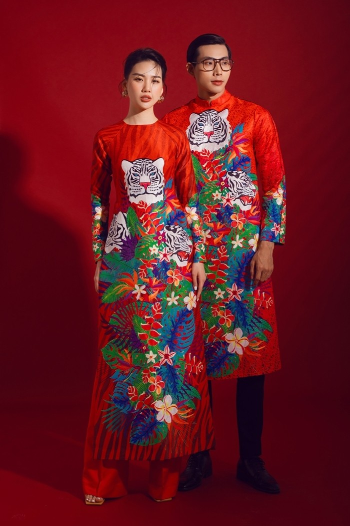 Tet Fashion in 2022: Tiger Motifs Fever Tet Fashion in 2022: Tiger Motifs Fever