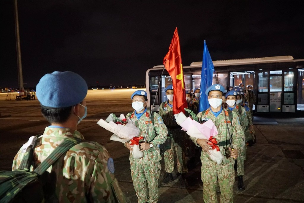 Vietnamese Peacekeeping Force Completes International Duties Vietnamese Peacekeeping Force Completes International Duties