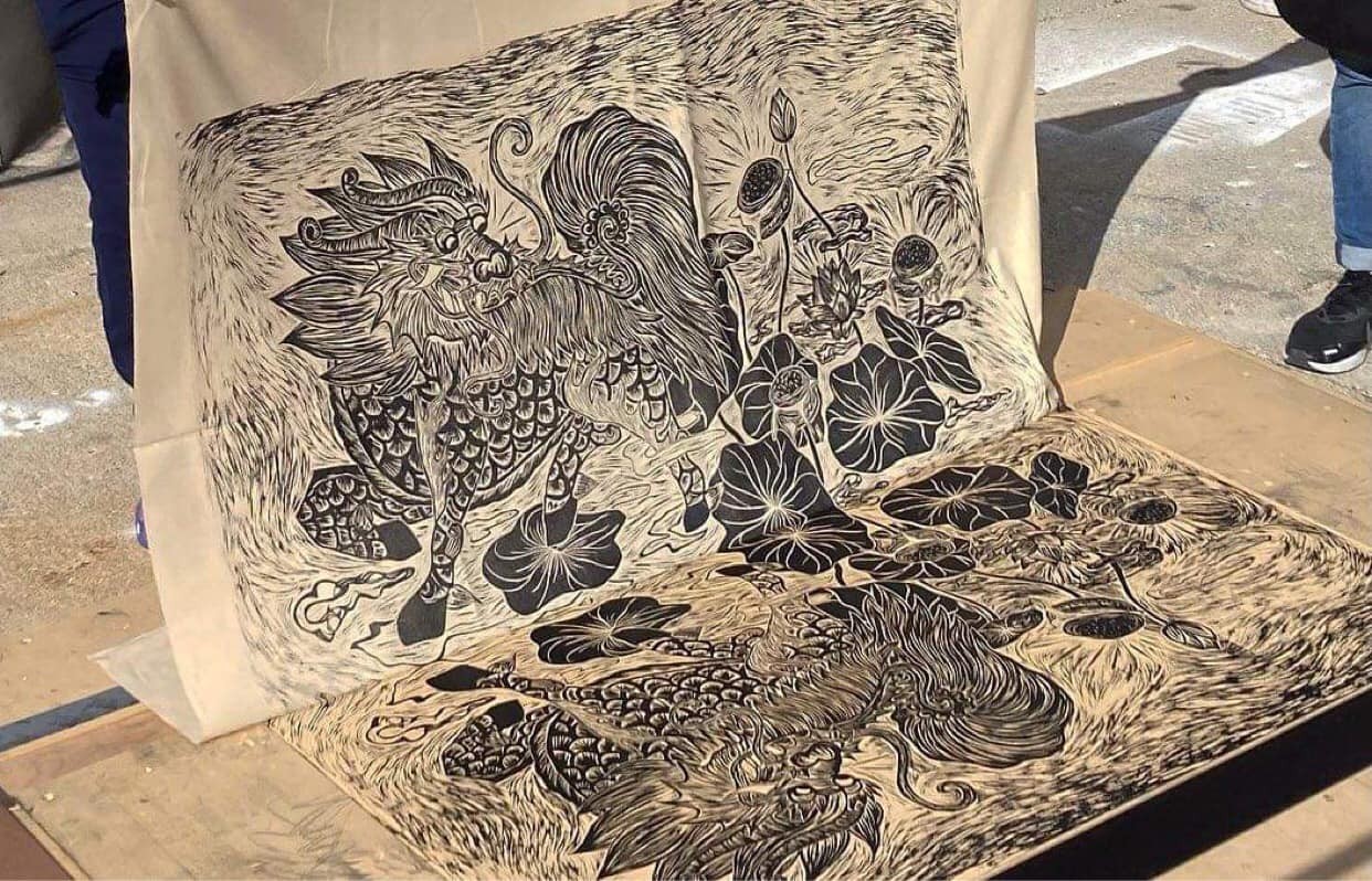 Viet Printmaker Brings Together American & Vietnamese Cultures Viet Printmaker Brings Together American & Vietnamese Cultures