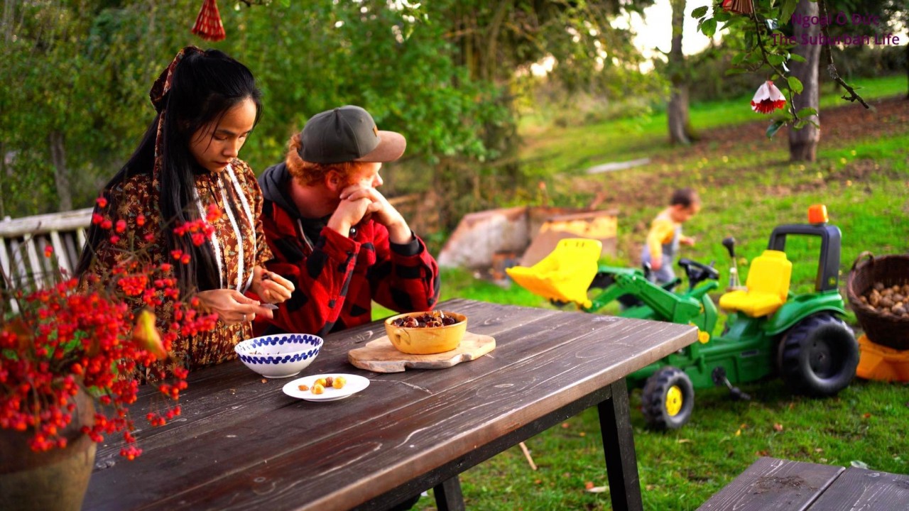 The Suburban Life in German: Thousands Square Meter Orchard of Vietnamese-German Couple The Suburban Life in German: Thousands Square Meter Orchard of Vietnamese-German Couple