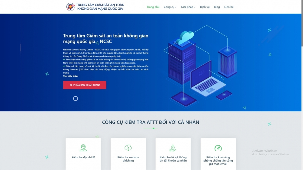 Website giúp người dùng làm việc từ xa, trực tuyến đảm bảo an toàn thông tin Website giúp người dùng làm việc từ xa, trực tuyến đảm bảo an toàn thông tin