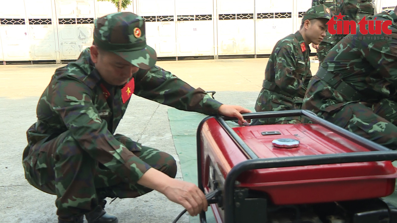 Cận cảnh trang bị cứu hộ đặc biệt của Công binh Việt Nam mang tới Thổ Nhĩ Kỳ Chú thích ảnh