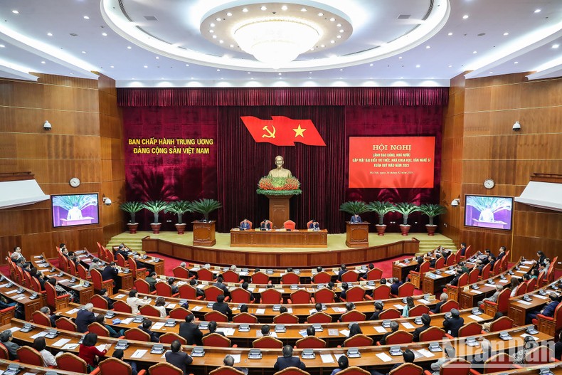 Tạo động lực để đội ngũ trí thức, nhà khoa học, văn nghệ sĩ tận tâm, tận hiến với đất nước Tạo động lực để đội ngũ trí thức, nhà khoa học, văn nghệ sĩ tận tâm, tận hiến với đất nước ảnh 4