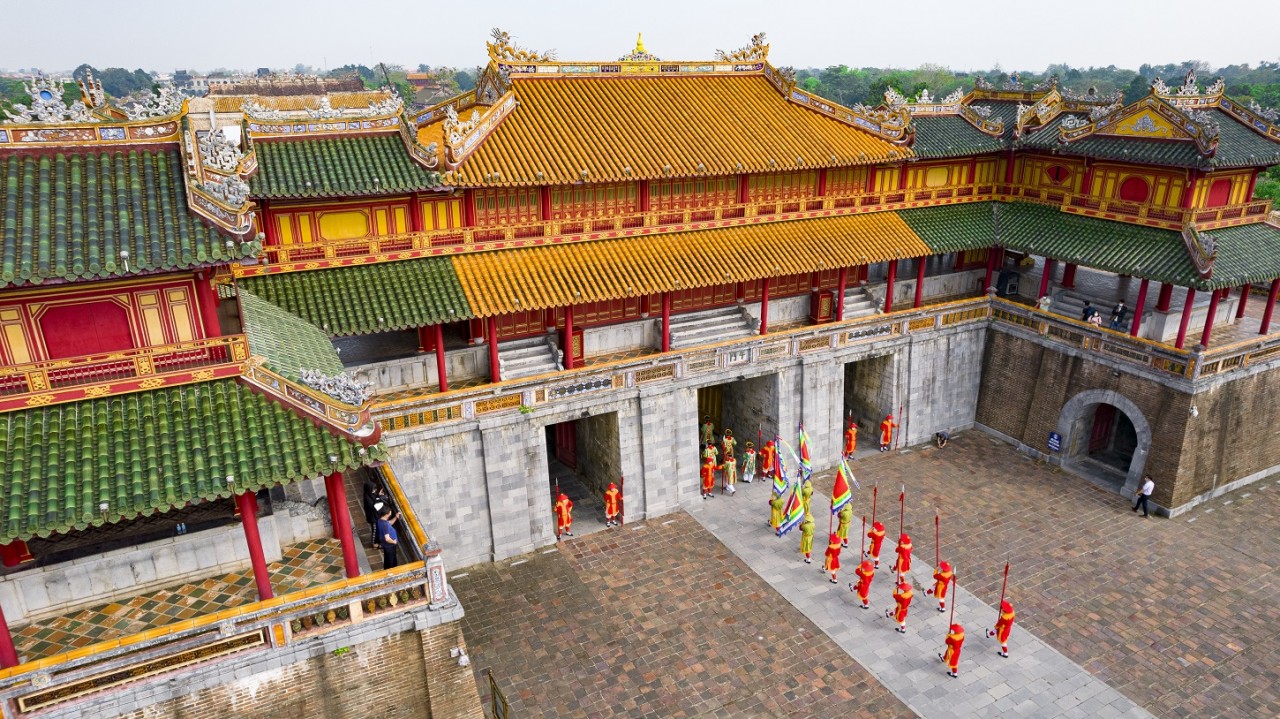 Hoàng cung, Đại Nội Huế. Ảnh: Bộ VH-TT-DL
