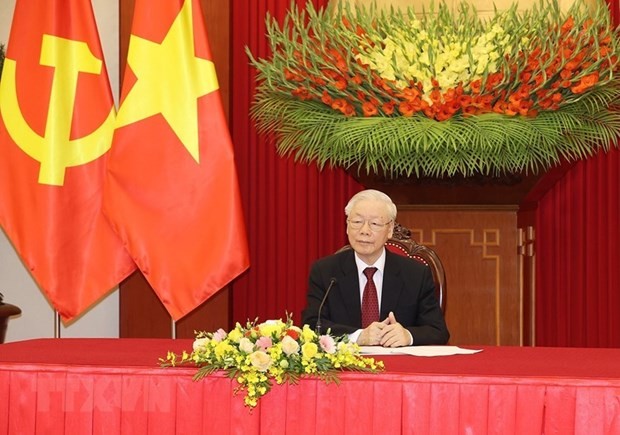 Tổng Bí thư Nguyễn Phú Trọng. Ảnh: Trí Dũng/TTXVN