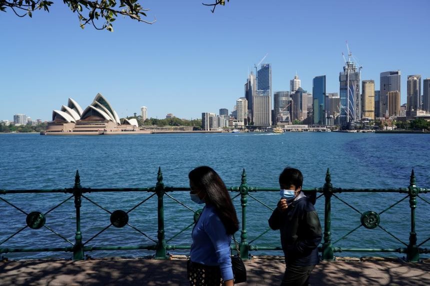 Ngày 24/4, New South Wales ghi nhận 11.107 người mắc COVID-19 mới. Ảnh: Reuters