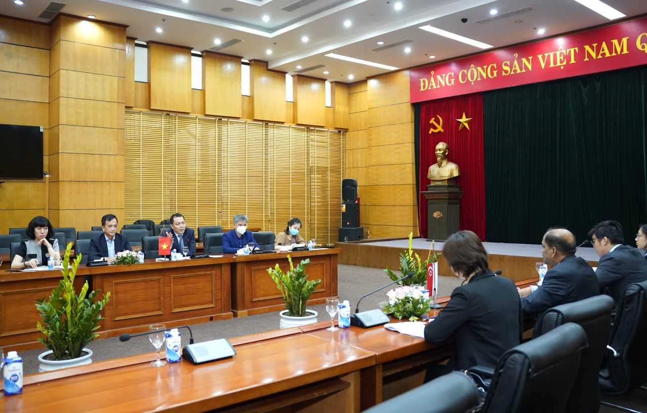 Quang cảnh buổi làm việc. Ảnh: Bộ Công thương Quang cảnh buổi làm việc. Ảnh: Bộ Công thương