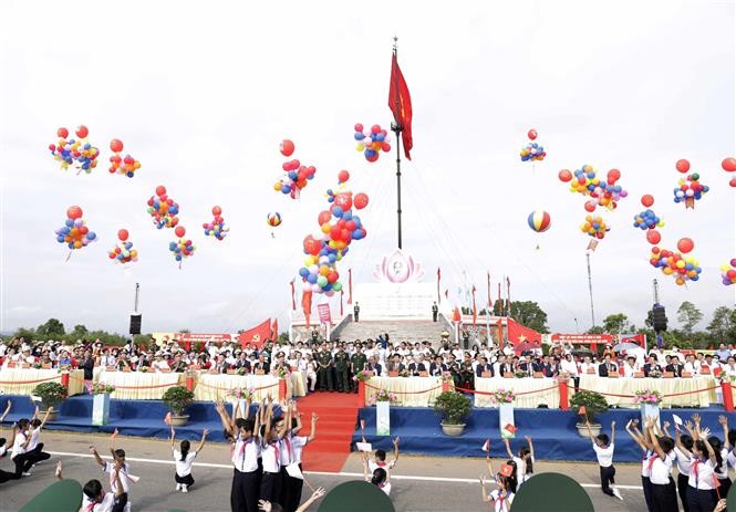 Quang cảnh buổi lễ. Ảnh: Thống Nhất/TTXVN Quang cảnh buổi lễ. Ảnh: Thống Nhất/TTXVN