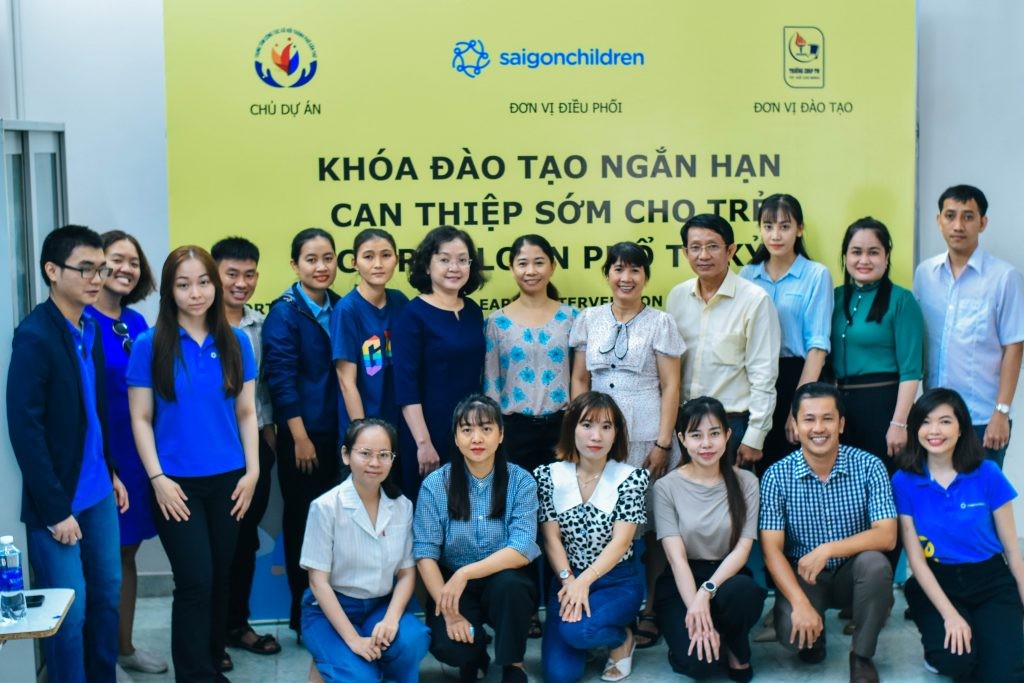 Dự án của Saigon Children’s Charity sẽ hỗ trợ nâng cao năng lực chuyên môn cho các nhân viên can thiệp sớm và hỗ trợ tổ chức vận hành các phòng can thiệp sớm miễn phí cho trẻ tự kỷ tại TP Cần Thơ. Ảnh: SCC Dự án của Saigon Children’s Charity sẽ hỗ trợ nâng cao năng lực chuyên môn cho các nhân viên can thiệp sớm và hỗ trợ tổ chức vận hành các phòng can thiệp sớm miễn phí cho trẻ tự kỷ tại TP Cần Thơ. Ảnh: SCC