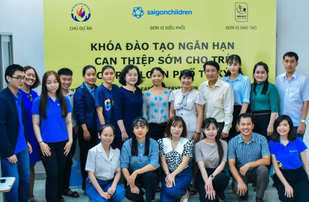 Saigon Children’s Charity đào tạo tập huấn viên về can thiệp sớm cho trẻ tự kỷ