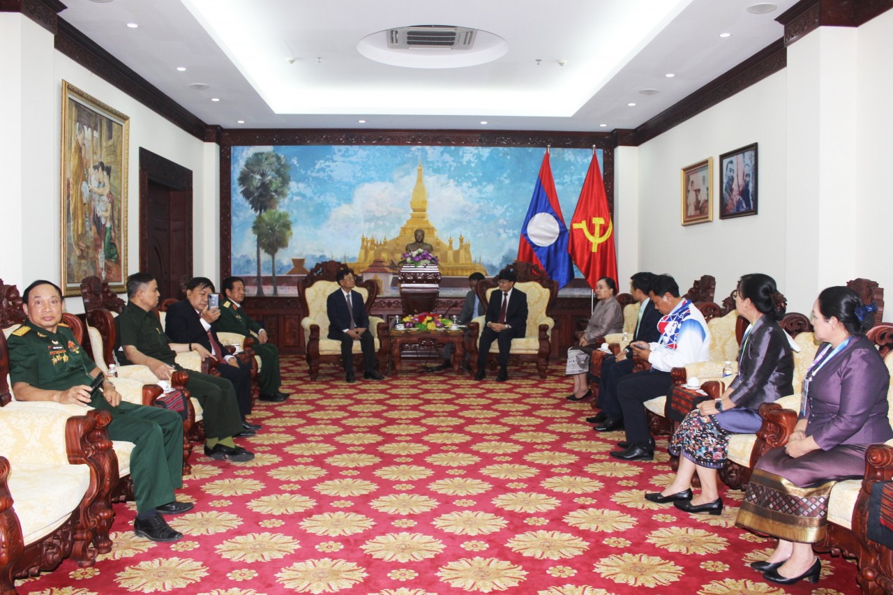 Trung ương Hội hữu nghị Việt Nam - Lào chúc mừng Đoàn thể thao Lào tham dự SEA Games 31 Trung ương Hội hữu nghị Việt Nam - Lào chúc mừng Đoàn thể thao Lào tham dự SEA Games 31