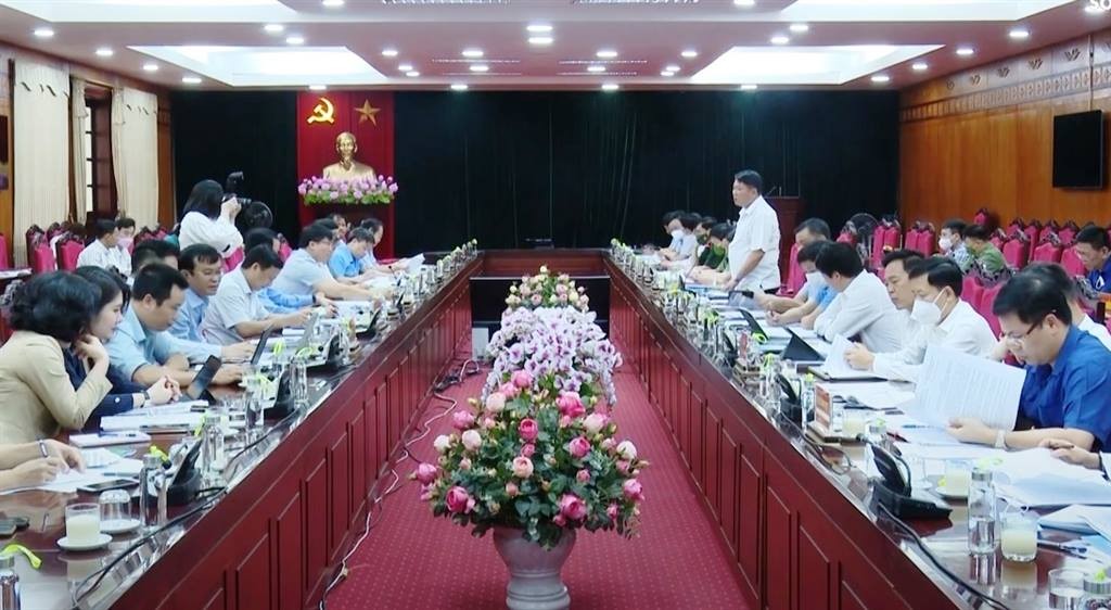 Trung ương Hội Nông dân Việt Nam làm việc tại tỉnh Sơn La hôm 5/5 nhằm rà soát công tác chuẩn bị tổ chức Hội nghị Thủ tướng đối thoại với nông dân. Ảnh: Cổng TTĐT Sơn La. Trung ương Hội Nông dân Việt Nam làm việc tại tỉnh Sơn La hôm 5/5 nhằm rà soát công tác chuẩn bị tổ chức Hội nghị Thủ tướng đối thoại với nông dân. Ảnh: Cổng TTĐT Sơn La.