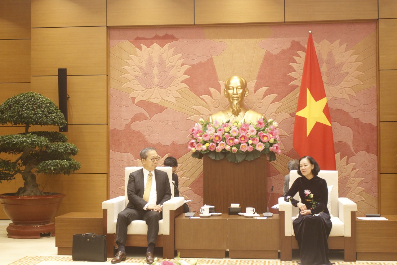 Trưởng ban Tổ chức Trung ương, Chủ tịch Nhóm Nghị sĩ hữu nghị Việt Nam - Nhật Bản đã tiếp ông Yamada Takio - Đại sứ Đặc mệnh toàn quyền Nhật Bản tại Việt Nam Trưởng ban Tổ chức Trung ương, Chủ tịch Nhóm Nghị sĩ hữu nghị Việt Nam - Nhật Bản đã tiếp ông Yamada Takio - Đại sứ Đặc mệnh toàn quyền Nhật Bản tại Việt Nam