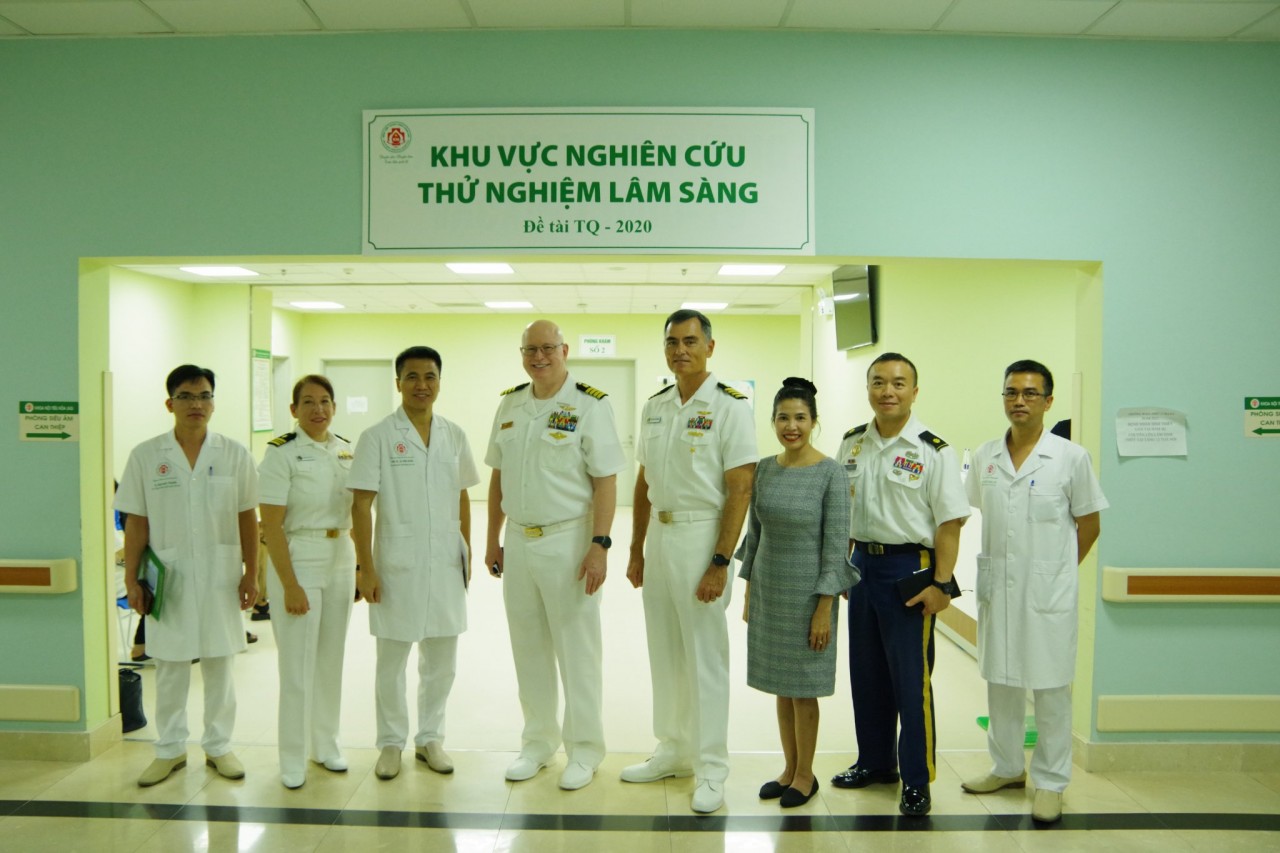 Khu vực nghiên cứu đề tài thử nghiệm thuốc phòng chống sốt rét hợp tác giữa hai bên. Ảnh: Bệnh viện TWQĐ 108 Khu vực nghiên cứu đề tài thử nghiệm thuốc phòng chống sốt rét hợp tác giữa hai bên. Ảnh: Bệnh viện TWQĐ 108