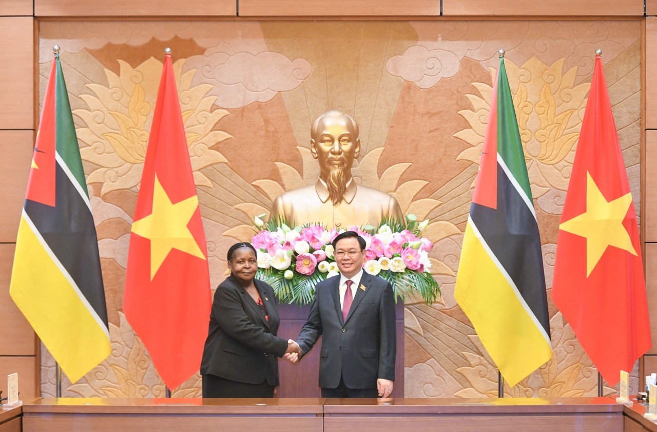 Việt Nam xác định Mozambique là một trong 5 quốc gia tại châu Phi mà Việt Nam ưu tiên thúc đẩy quan hệ chính trị-ngoại giao và hợp tác kinh tế trong giai đoạn hiện nay và thời gian tới. Ảnh: Cổng TTĐT Quốc hội