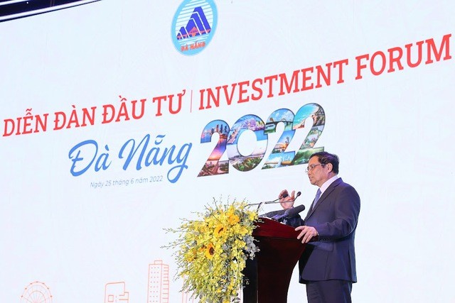 Thủ tướng Phạm Minh Chính phát biểu tại diễn đàn. Ảnh: Nhật Bắc/VGP Thủ tướng Phạm Minh Chính phát biểu tại diễn đàn. Ảnh: Nhật Bắc/VGP