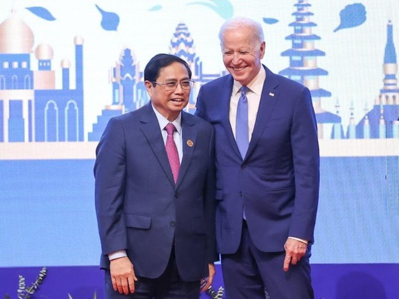 Thông qua Tuyên bố chung thiết lập quan hệ Đối tác chiến lược toàn diện ASEAN-Hoa Kỳ Thông qua Tuyên bố chung thiết lập quan hệ Đối tác chiến lược toàn diện ASEAN-Hoa Kỳ ảnh 2