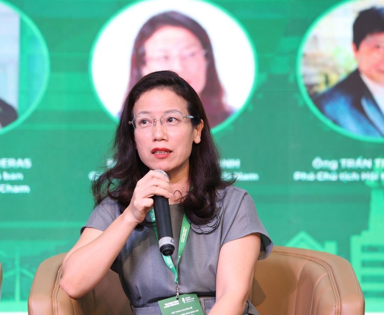 Выступает Чу Ким Тхань, управляющий директор PRO Vietnam. (Фото: VGP/Minh Thi) Выступает Чу Ким Тхань, управляющий директор PRO Vietnam. (Фото: VGP/Minh Thi)