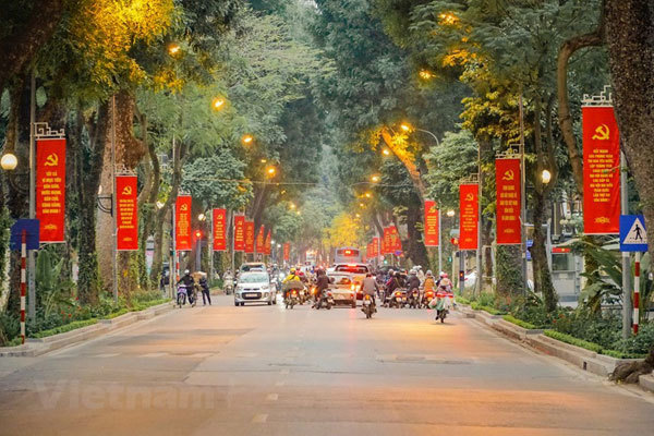 Hanoi to impose traffic restrictions on 20 streets for 13th National Party Congress 5947 streets