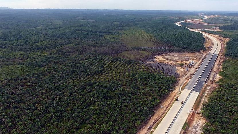 This aerial picture taken on Jul 31, 2019 by news outlet Tribun Kaltim shows a view of the area around Samboja, Kutai Kartanegara, one of two locations proposed by the government for Indonesia's new capital. (Photo: AFP This aerial picture taken on Jul 31, 2019 by news outlet Tribun Kaltim shows a view of the area around Samboja, Kutai Kartanegara, one of two locations proposed by the government for Indonesia's new capital. (Photo: AFP