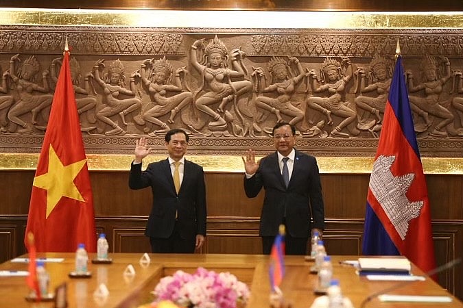 Vietnam, Cambodia Foster Cooperation in Land Border Demarcation, Marker Planting Vietnam, Cambodia Foster Cooperation in Land Border Demarcation, Marker Planting