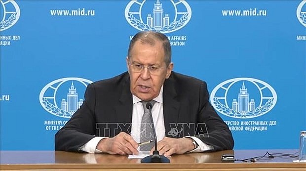 Russian FM Sergei Lavrov (Photo: Xinhua/VNA) Russian FM Sergei Lavrov (Photo: Xinhua/VNA)