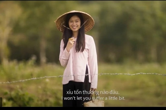 Hoang Thi Bich Phuong in a scene of the movie Vietnam's “Invisible Love” takes five international film prizes