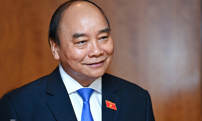Vietnam's new state president Nguyen Xuan Phuc. Photo by VnExpress Vietnam's new state president Nguyen Xuan Phuc. Photo by VnExpress