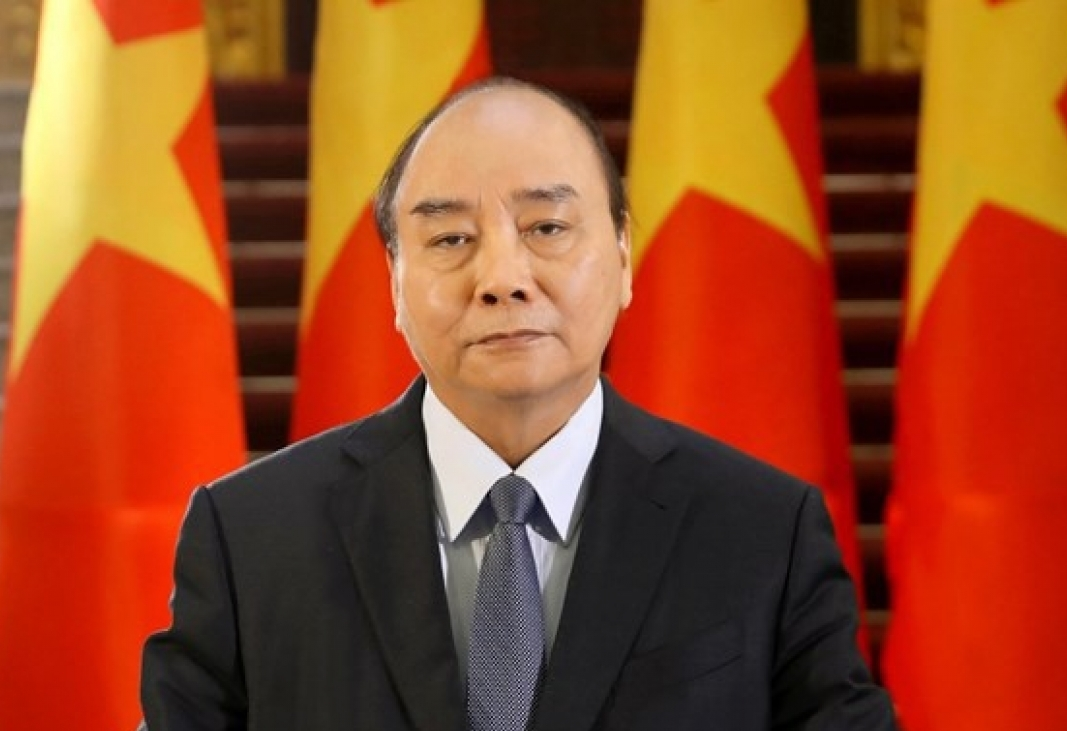 Vietnamese State President Nguyen Xuan Phuc. Photo: VGP Vietnamese State President Nguyen Xuan Phuc. Photo: VGP