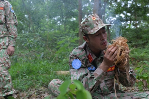 Vietnamese peacekeepers equipped with soft skills Vietnamese peacekeepers equipped with soft skills