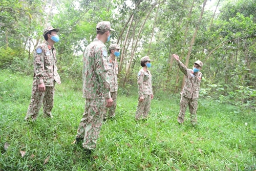 Vietnamese peacekeepers equipped with soft skills Vietnamese peacekeepers equipped with soft skills