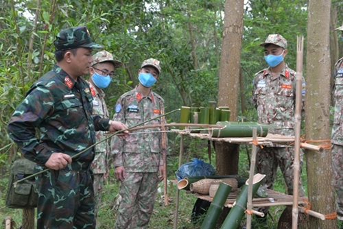Vietnamese peacekeepers equipped with soft skills Vietnamese peacekeepers equipped with soft skills