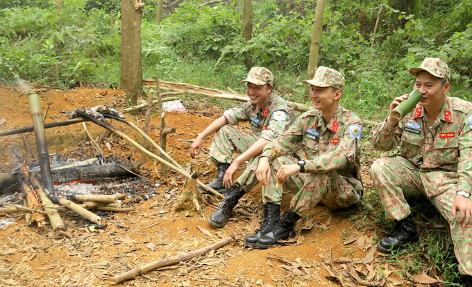 Vietnamese peacekeepers equipped with soft skills Vietnamese peacekeepers equipped with soft skills
