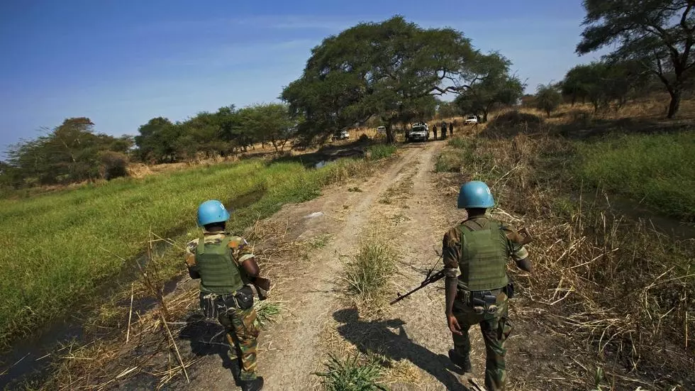 UN peacekeepers -- seen here in the disputed Abyei region on the border of Sudan and South Sudan in 2016 -- are facing a budgetary squeeze ALBERT GONZALEZ FARRAN AFP/File UN peacekeepers -- seen here in the disputed Abyei region on the border of Sudan and South Sudan in 2016 -- are facing a budgetary squeeze ALBERT GONZALEZ FARRAN AFP/File
