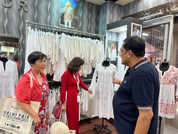 Vietnamese garments-textiles promoted in India Vietnamese garments-textiles promoted in India