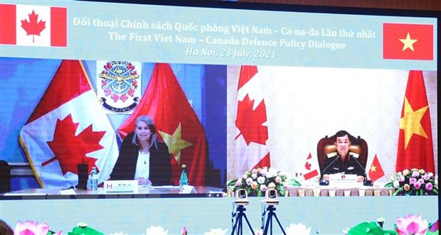 Vietnam, Canada Discuss South China Sea Issue at First Defense Policy Dialogue