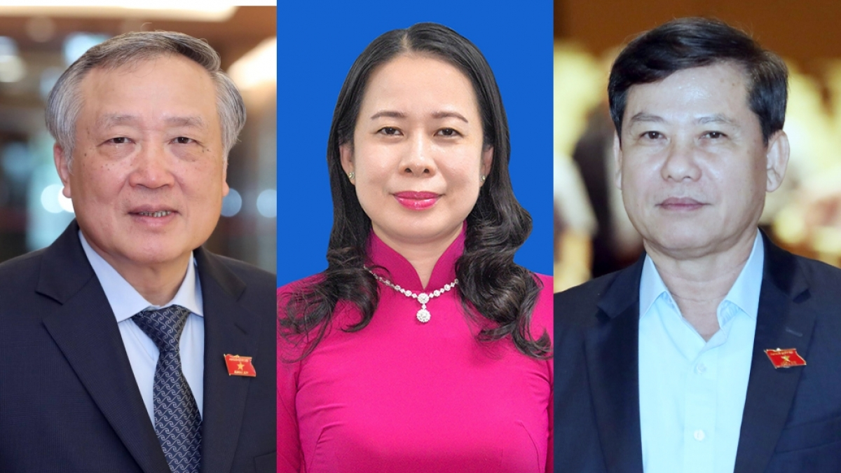 Nguyen Hoa Binh, Vo Thi Anh Xuan and Le Minh Tri (from left to right) Nguyen Hoa Binh, Vo Thi Anh Xuan and Le Minh Tri (from left to right)