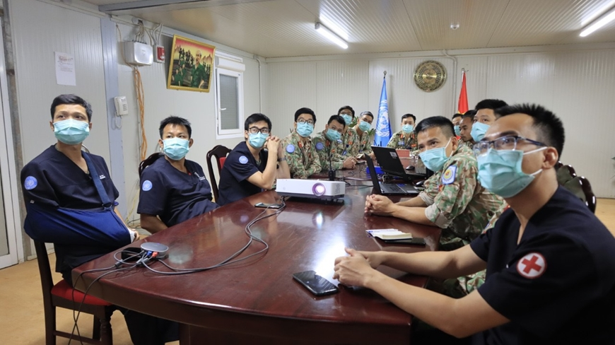 Vietnamese, Indian Level-2 Field Hospitals Launch Online Refresher Course Vietnamese, Indian Level-2 Field Hospitals Launch Online Refresher Course