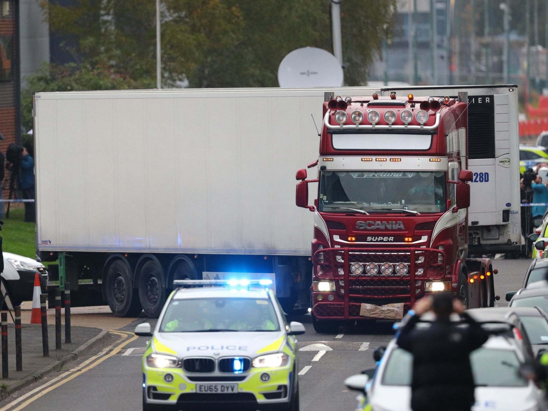 Vietnamese truck deaths: Voice message recorded by victims revealed to court 3041 truck
