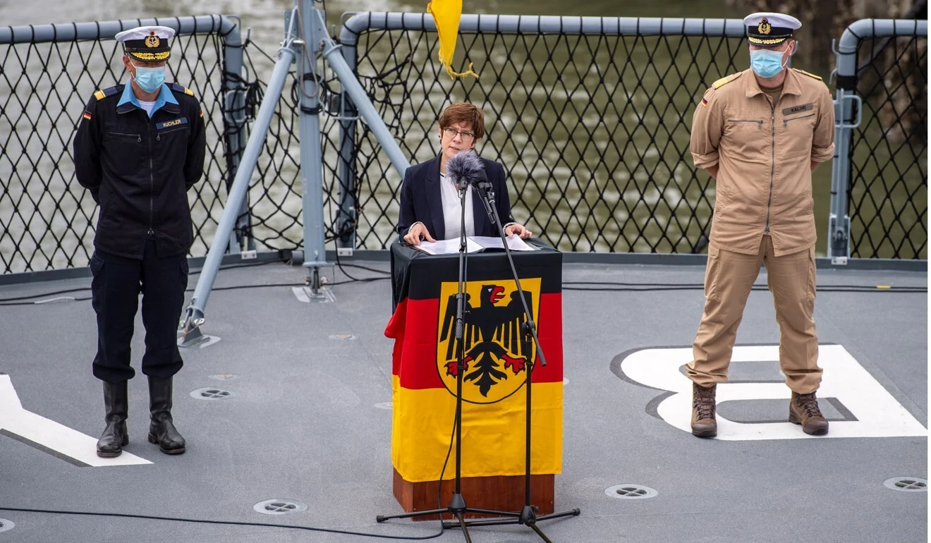 German Warship to Cross South China Sea (Bien Dong Sea) for First Time since 2002 German Warship to Cross South China Sea (Bien Dong Sea) for First Time since 2002
